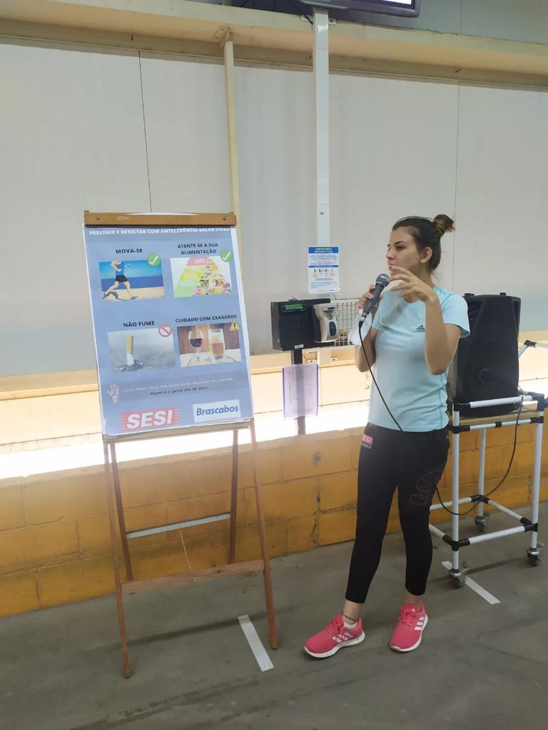 Leticia Spozito, professora SGE