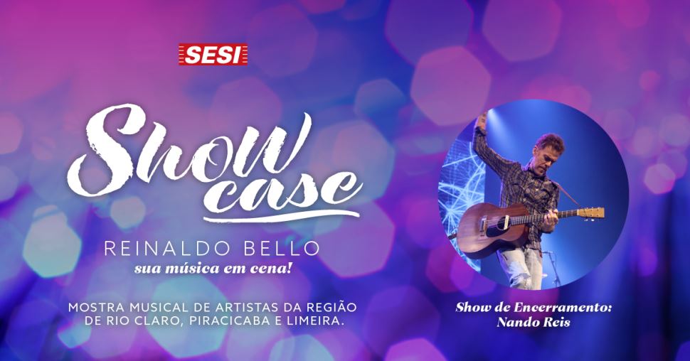 Festival Show Case Reinaldo Bello - semifinal e final - dias 10 e 11 de dezembro 