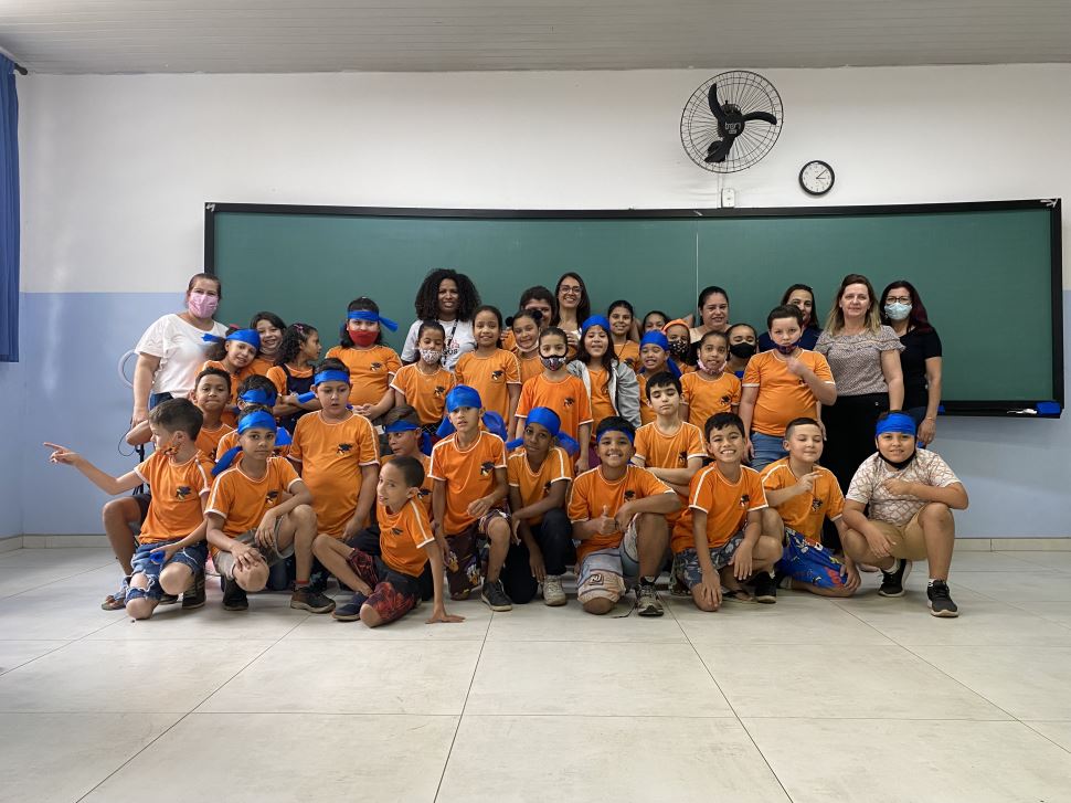 Programa educacional do Sesi-SP fomenta protagonismo de aluna cega da rede pública de ensino