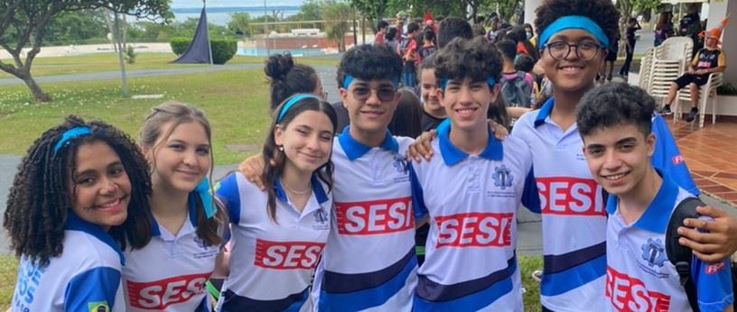 Alunos do Sesi Rio Claro embarcam para Brasília defender projeto emTorneio First Lego League - FLL