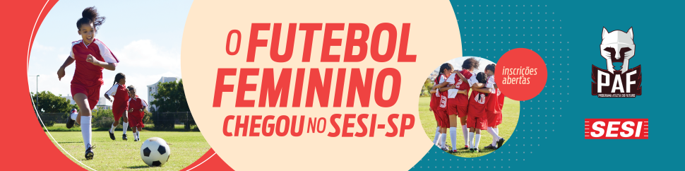 Futebol Feminino atenderá crianças e adolescentes no Programa Atleta do Futuro