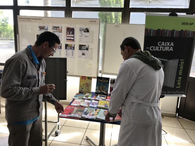 Mediação de leitura e exposição na KSPG