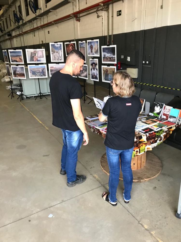 Mediação de leitura e exposição na Malhas Teda 