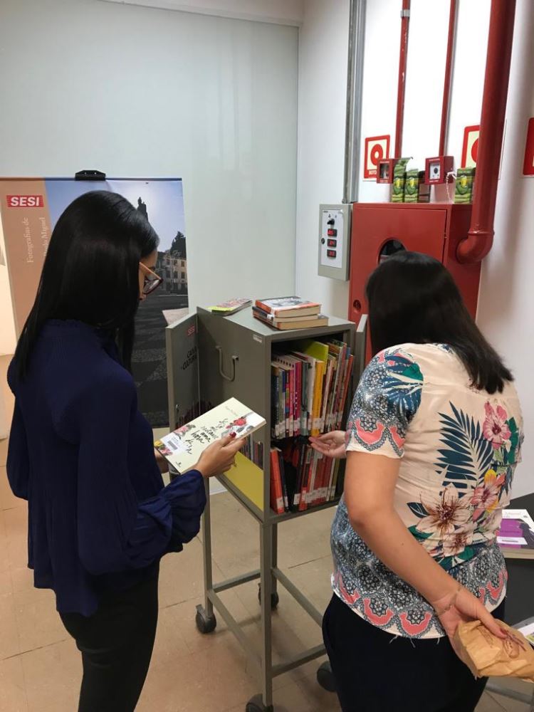 Mediação de leitura e exposição na AEGEA 