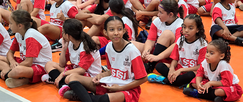 Sesi Santa Bárbara d'Oeste triplica atendimento de alunos do Programa Atleta do Futuro