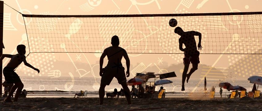 Modalidades de praia no Jogos do SESI!