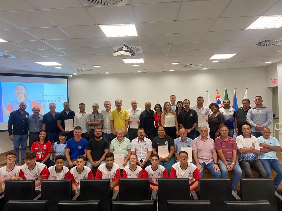 Sesi-SP assina renovação do programa Atleta do Futuro com  10 municípios do Vale do Ribeira 