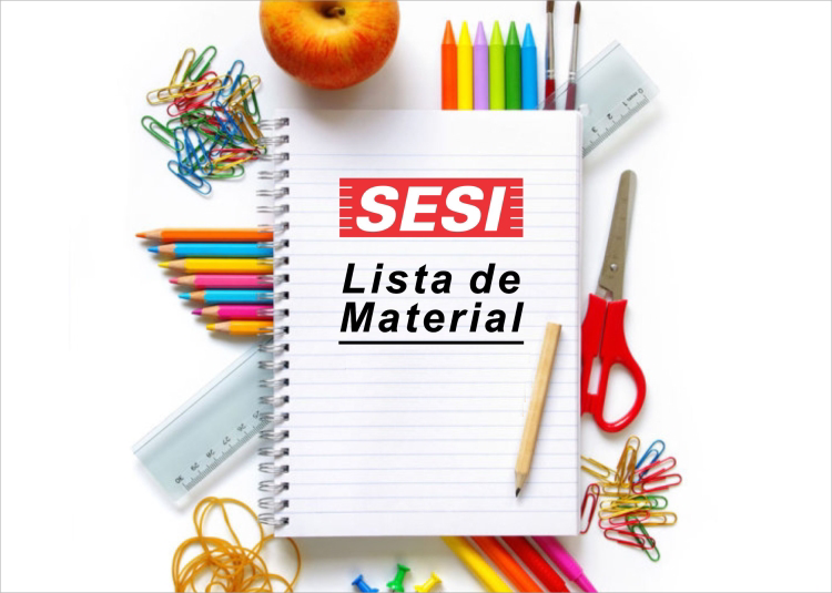 Lista de material escolar - 2020