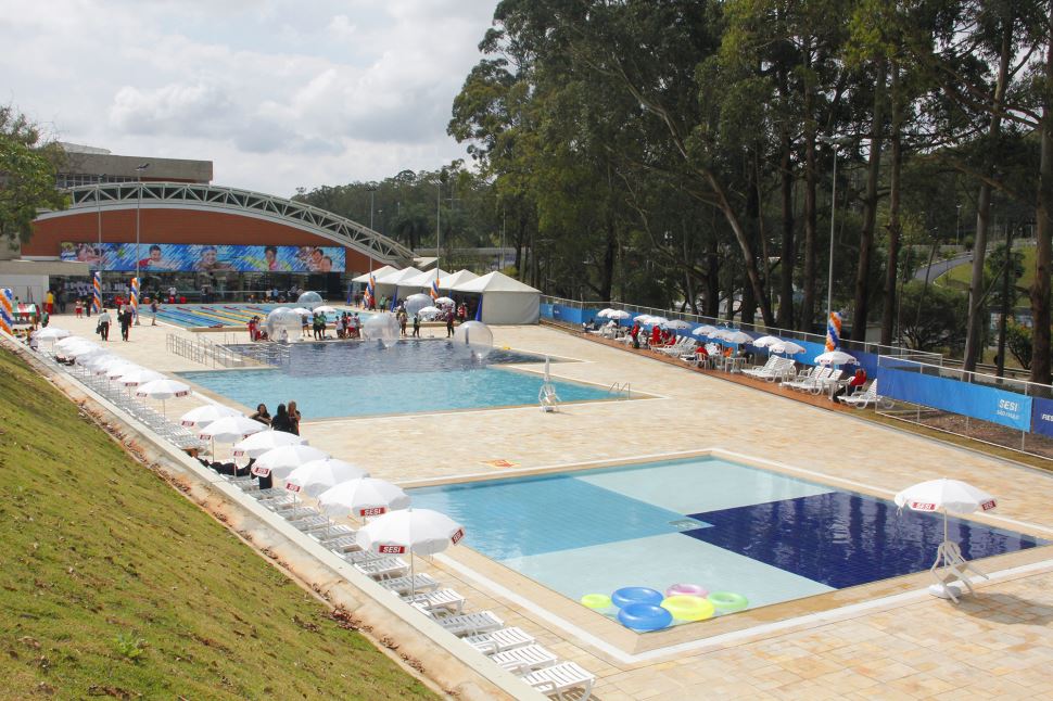 Sesi Sao Bernardo Do Campo A Precos Acessiveis Piscinas Do Sesi Estao Abertas Ao Publico Neste Verao