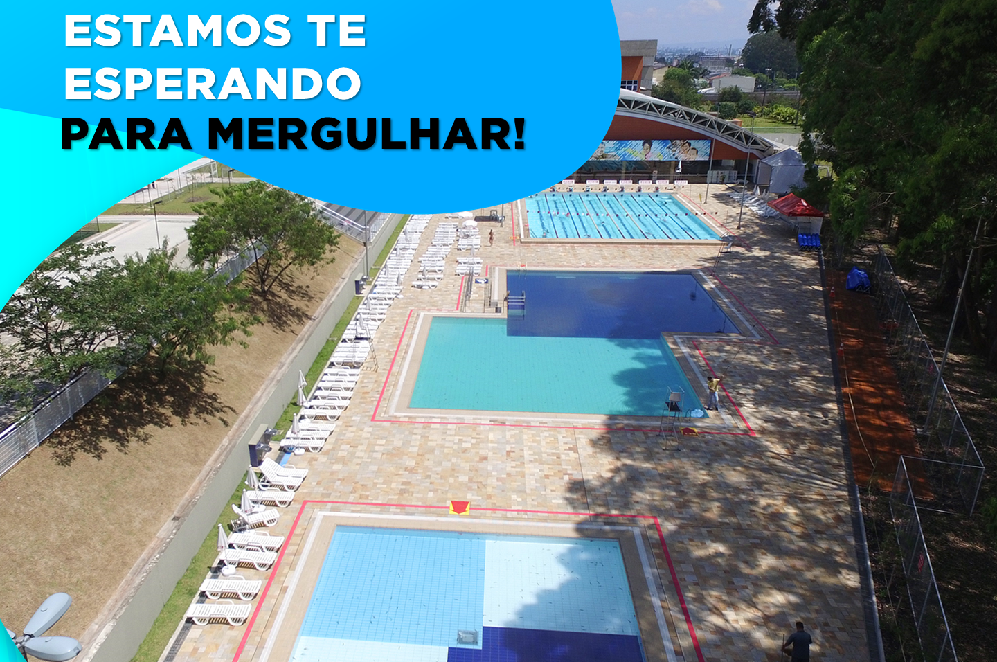 piscina aberta ao público sábado domingo e feriados. clube dos