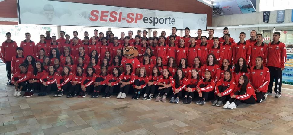 Natação do Sesi-SP promove 1º Camp Seleções com atletas da base