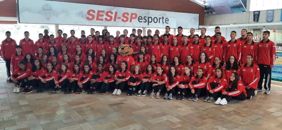 Natação do Sesi-SP promove 1º Camp Seleções com atletas da base