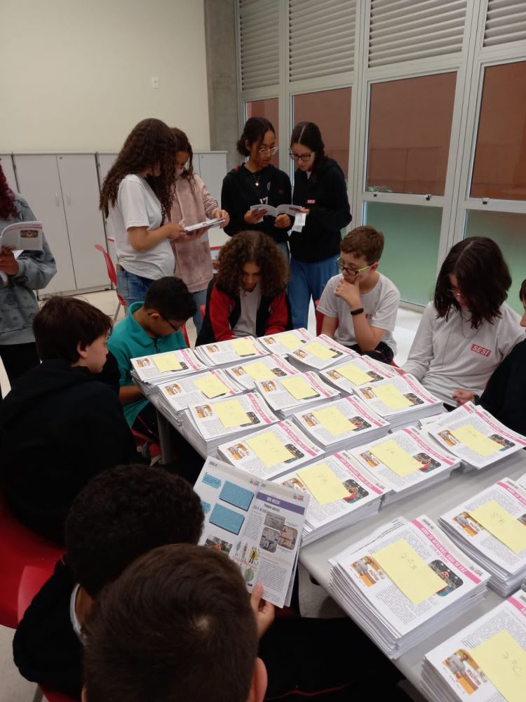 edição do jornal jovem