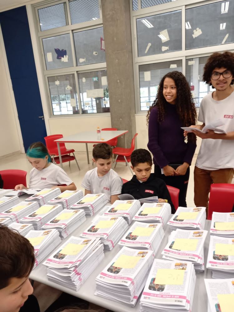 edição do jornal jovem