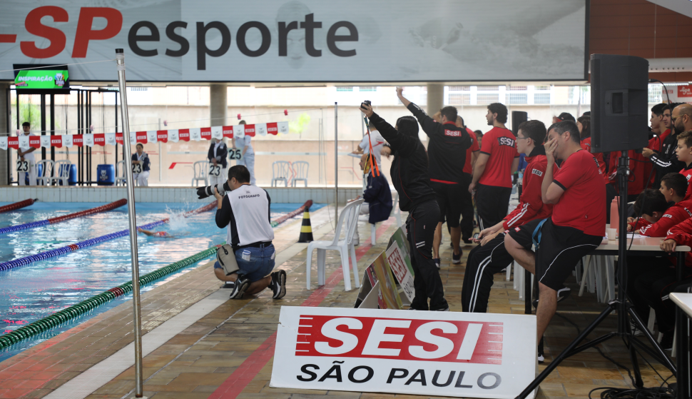 Sesi São Bernardo recebe segunda etapa da Liga SESI-SP de Natação