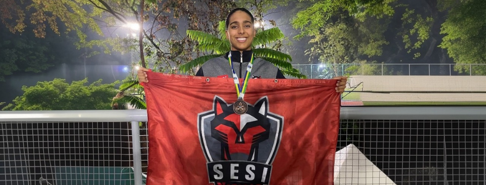 SESI-SP: Sophia Isidoro conquista bronze no primeiro dia do Troféu José Finkel 