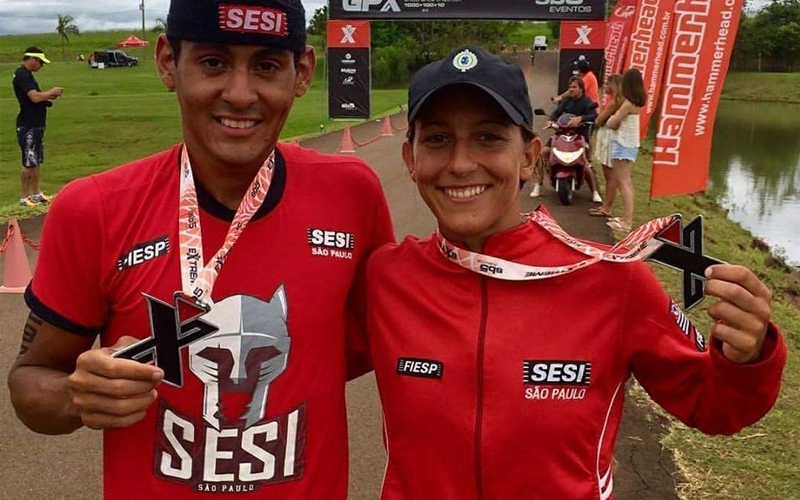 Equipe SESI de Triathlon se destaca com resultados no GP Damha Extreme de Triathlon