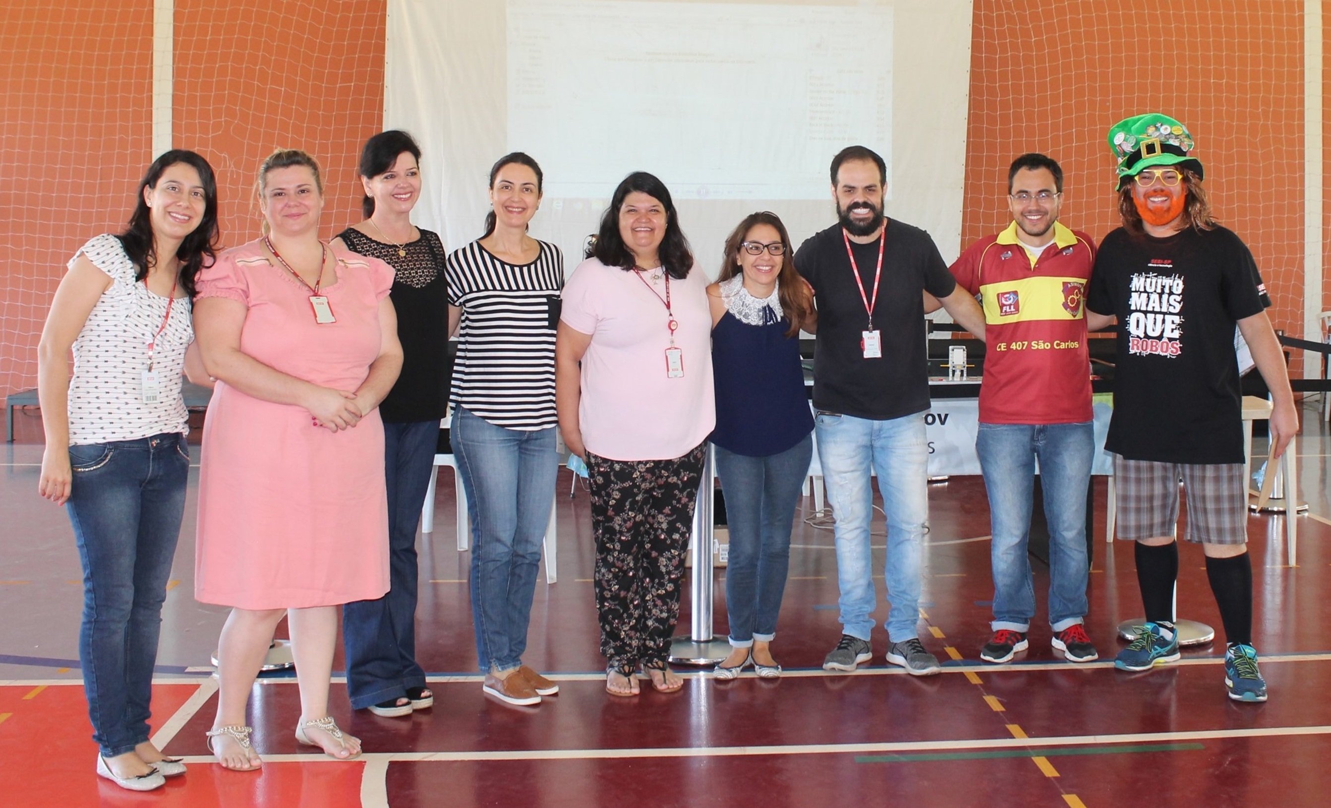 Mobilização da equipe escolar para realização do Torneio Interno