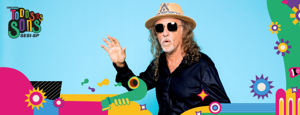 ALCEU DISPOR: 50 Anos do CAT SESI São Carlos com Show Gratuito de Alceu Valença
