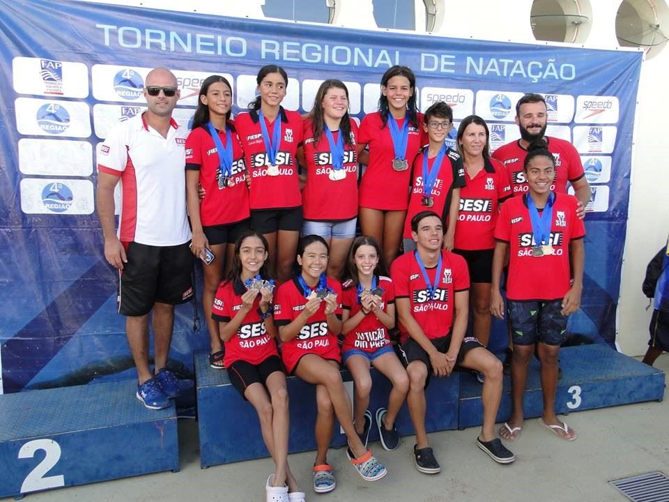 Atletas do SESI São José do Rio Preto são convocados para o XXVI Troféu Kim Mollo de Natação