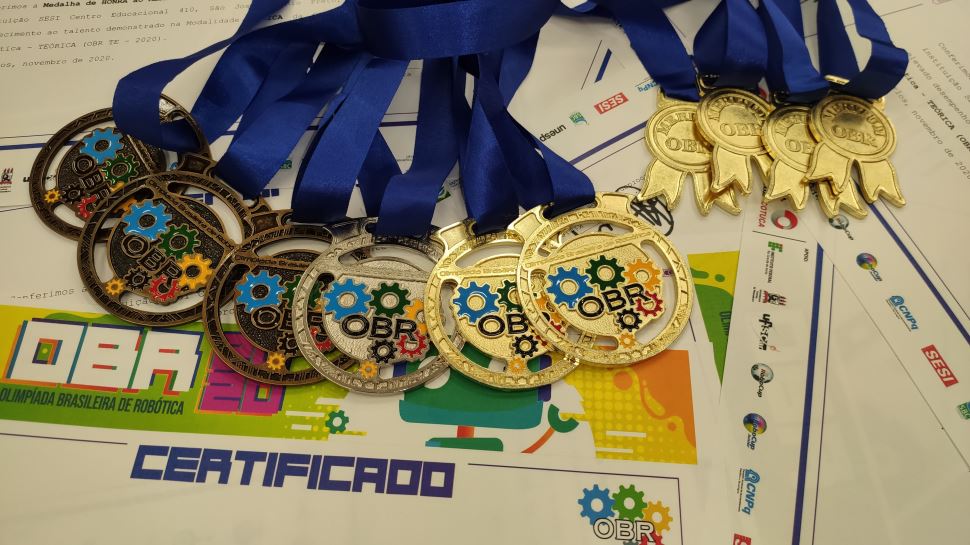 Alunos das escolas Sesi da região de São José do Rio Preto são destaque na Olimpíada Brasileira de Robótica
