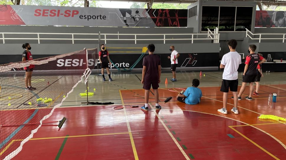 Equipe de Badminton do Sesi São José do Rio Preto se prepara para disputar a 1ª Etapa do Estadual da modalidade