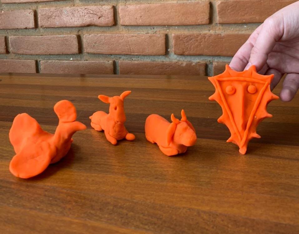 Sesi São José do Rio Preto promove oficina de escultura em massinha 