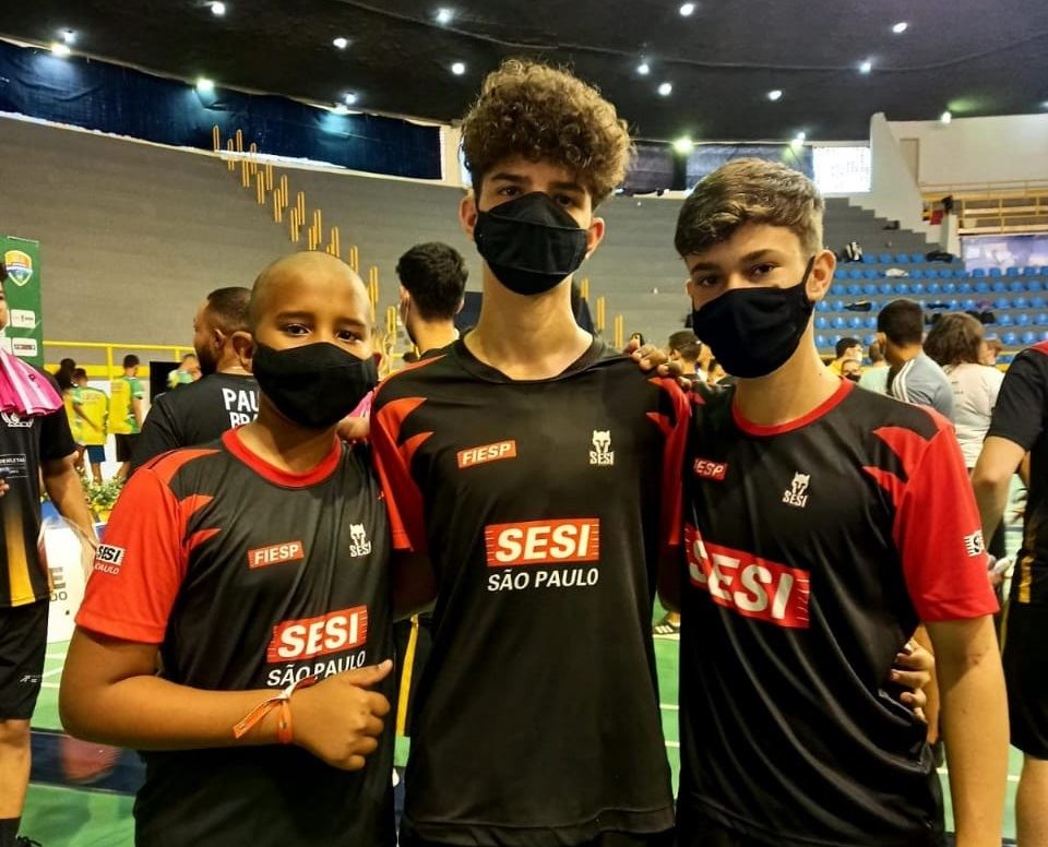 Atletas do Sesi São José do Rio Preto são classificados para o Sul-Americano de Badminton