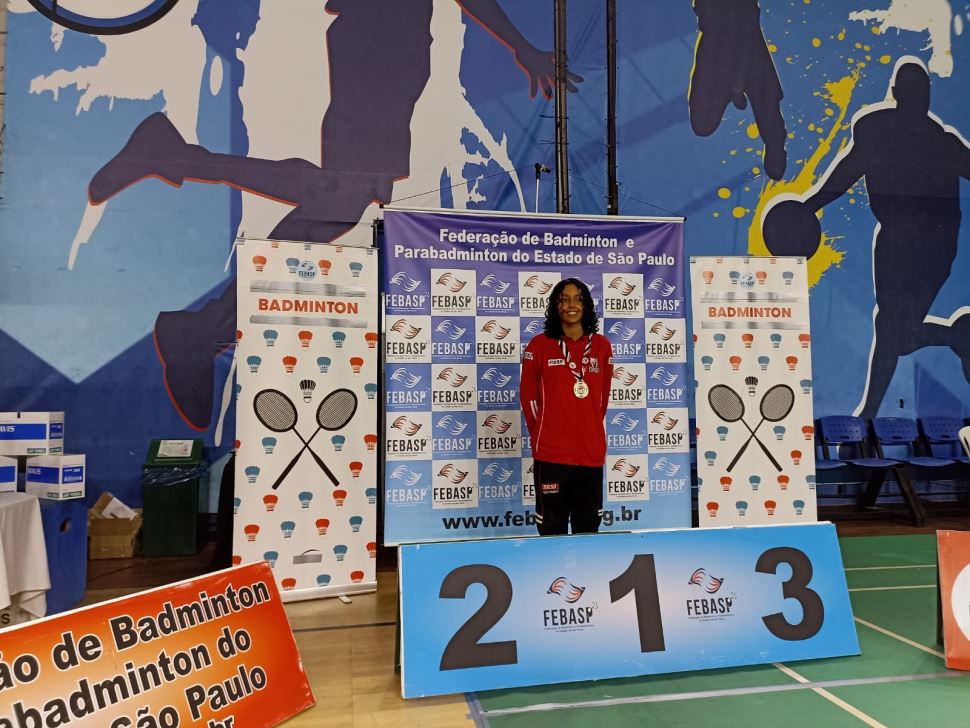 Atleta de Badminton do Sesi Rio Preto representa São Paulo nos Jogos Universitários Brasileiros