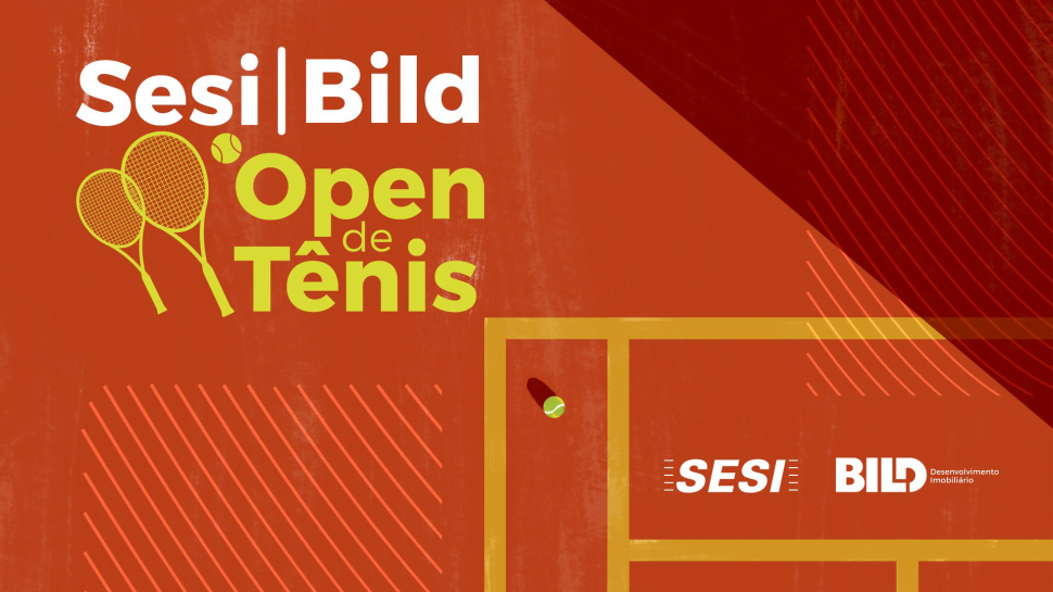 Inscreva-se no SESI BILD Open de Tênis
