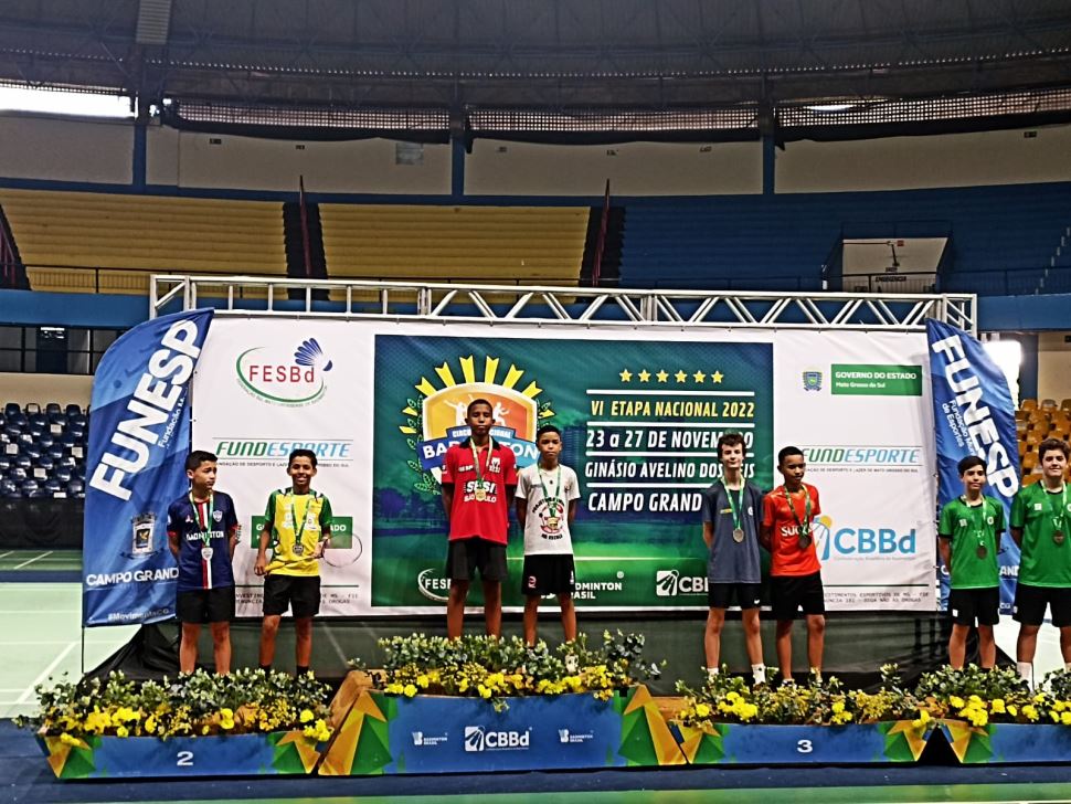 Sesi Rio Preto conquista sete medalhas na última etapa do Circuito Nacional de Badminton