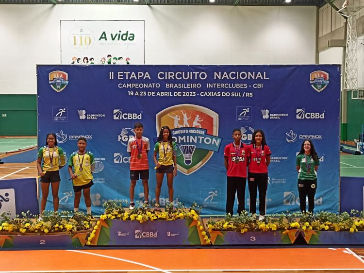 II Etapa do Circuito Nacional de Badminton – Campeonato Brasileiro Interclubes (CBI) 2023