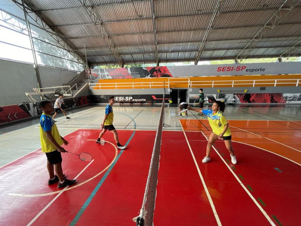 Atletas do Sesi Rio Preto se preparam para o Pan-Americano Junior e Sul-Americano de Badminton