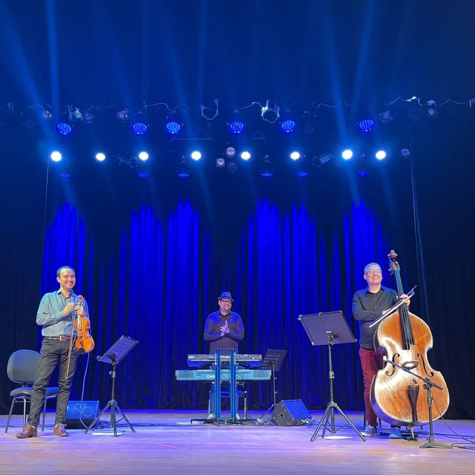 Trio celebra a bossa nova em concerto no Sesi Rio Preto