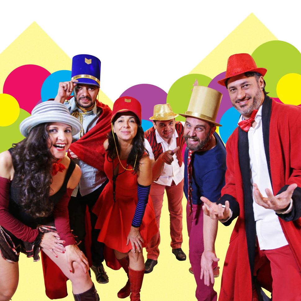 Banda Glória resgata sucessos infantis no palco do Sesi Rio Preto