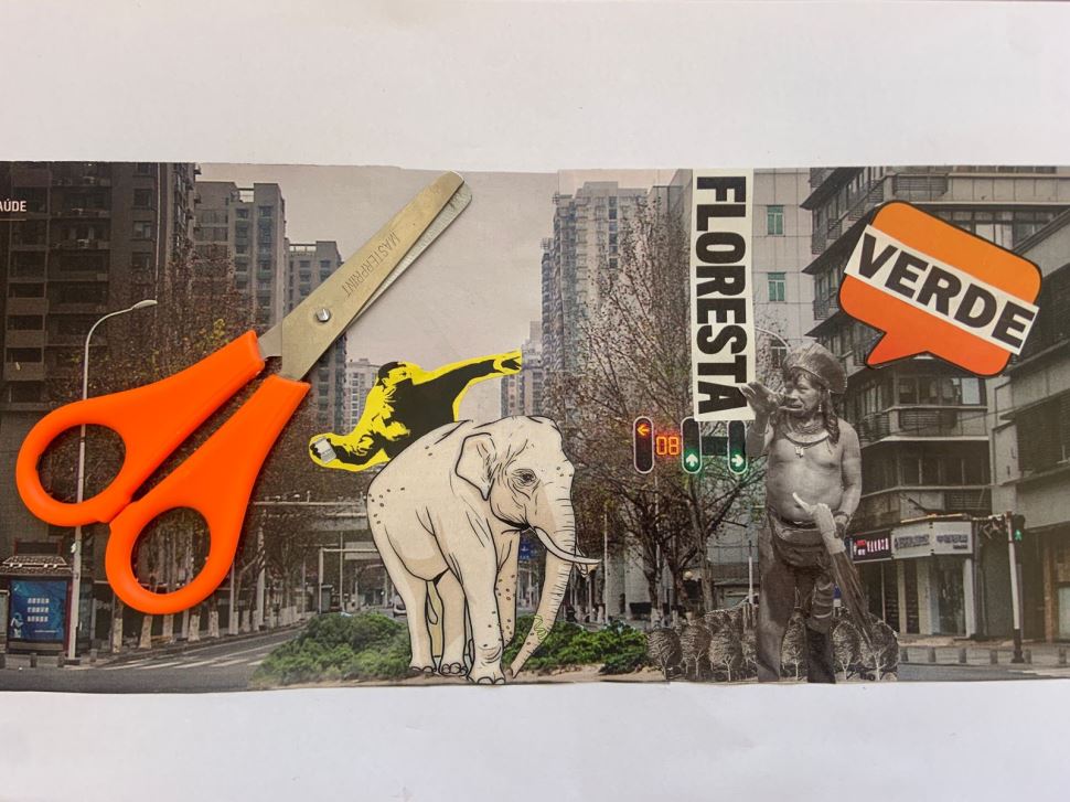 Reserve o seu lugar na Oficina de Colagem - Intervenção em Cenas Urbanas 