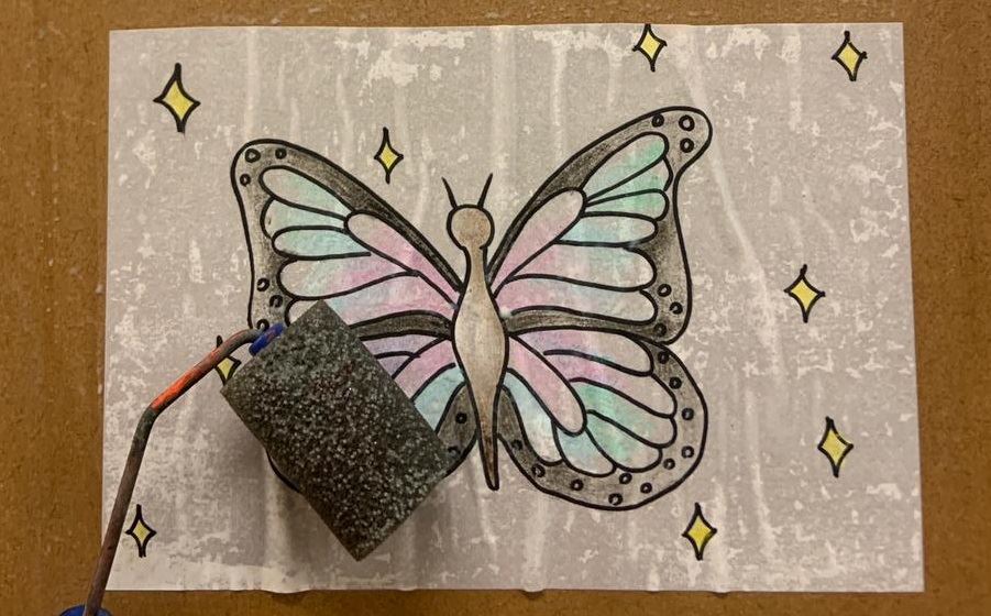 Oficina Experimentando a Técnica Lambe-lambe