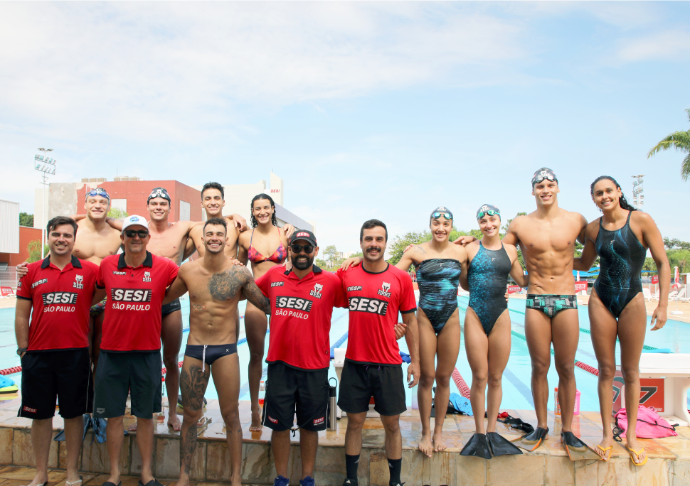 Com foco nos Jogos Olímpicos, equipe de natação do Sesi-SP realiza Camp de treinamento em Rio Preto