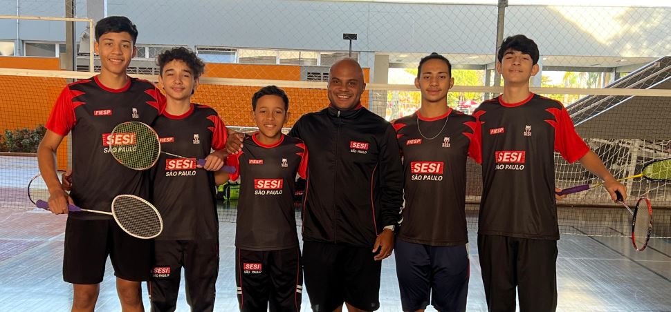 Atletas de Badminton do Sesi Rio Preto vão representar o Brasil nos Jogos Pan-Americanos 