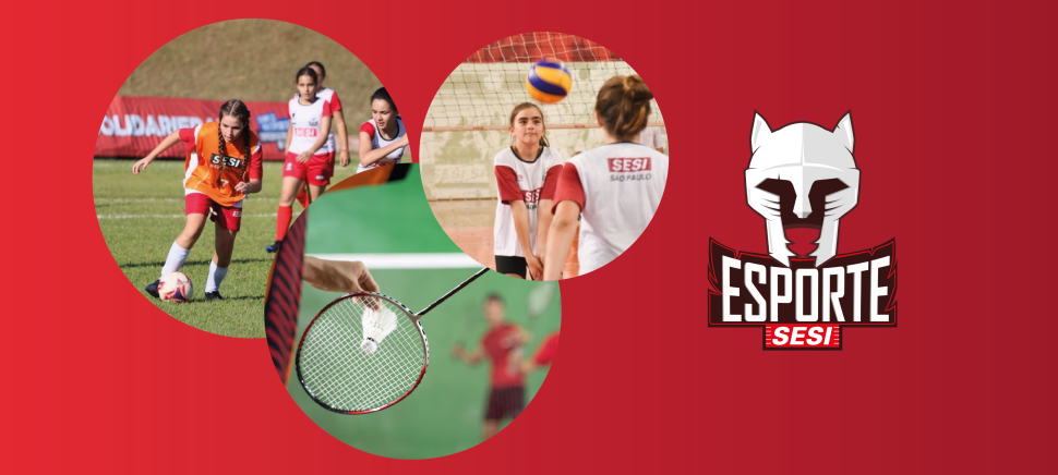 Sesi Rio Preto oferece mais de 180 vagas gratuitas para turmas esportivas