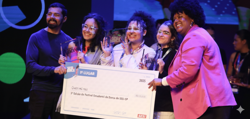 Estudantes do SESI de São José do Rio Preto conquistam primeiro lugar no Festival SESI Dance 202