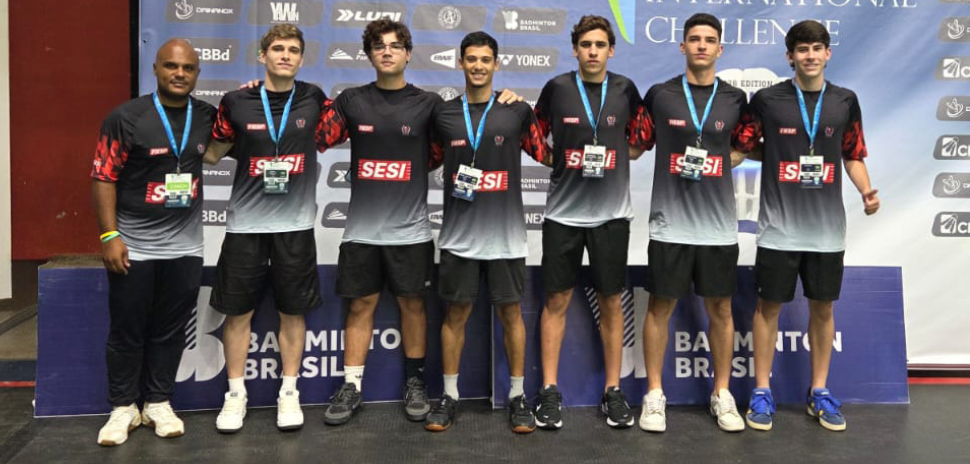 Atletas do Badminton participam do Brazil Internacional Challenge