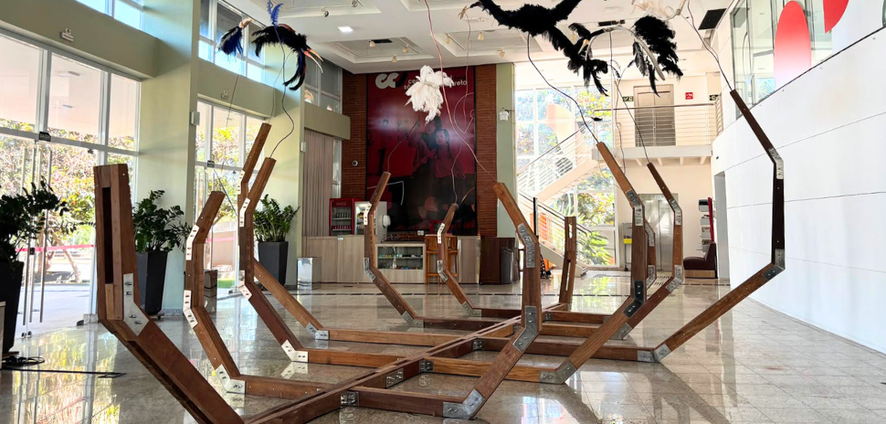 Centro Cultural Sesi Rio Preto recebe a obra inédita “Tapicuru”, do artista plástico Maurício Adinolfi