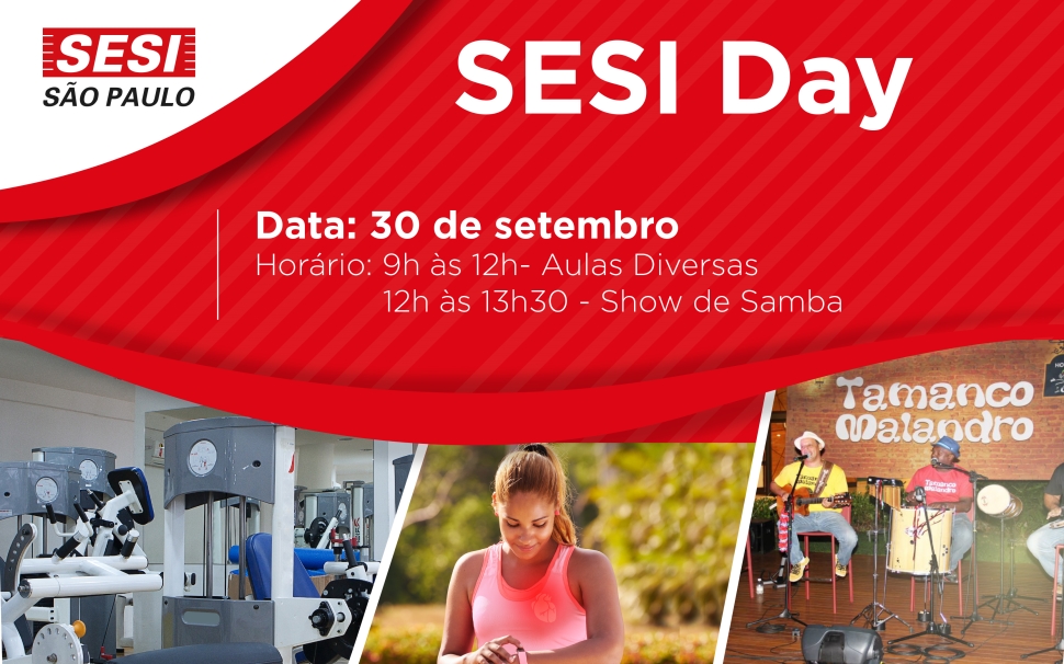 SESI Day: Dia de Qualidade de Vida e diversão no SESI de Sertãozinho