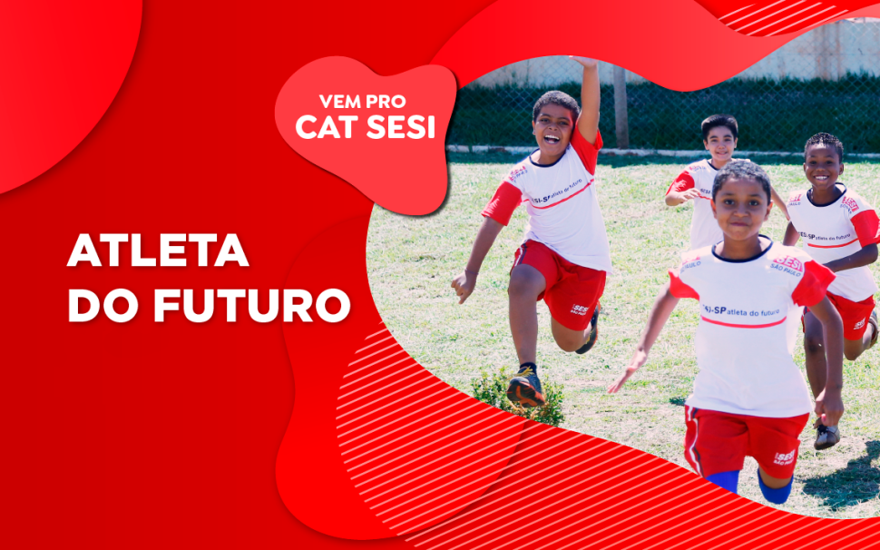 Sesi Sertãozinho abre inscrições online para turmas do Programa Atleta do Futuro