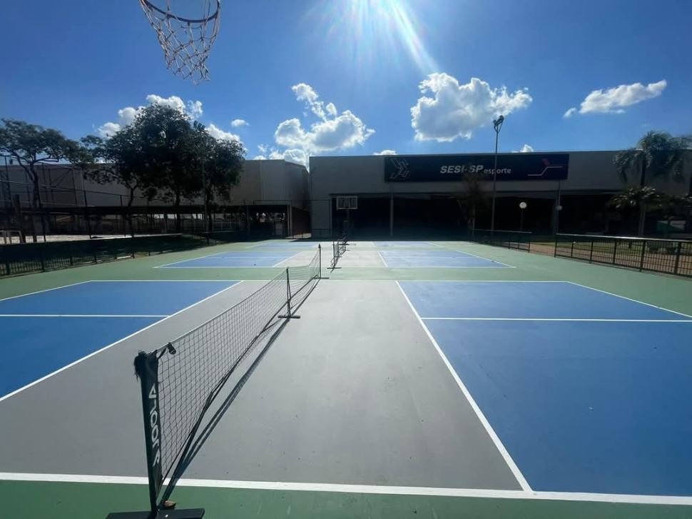 quadra de pickleball