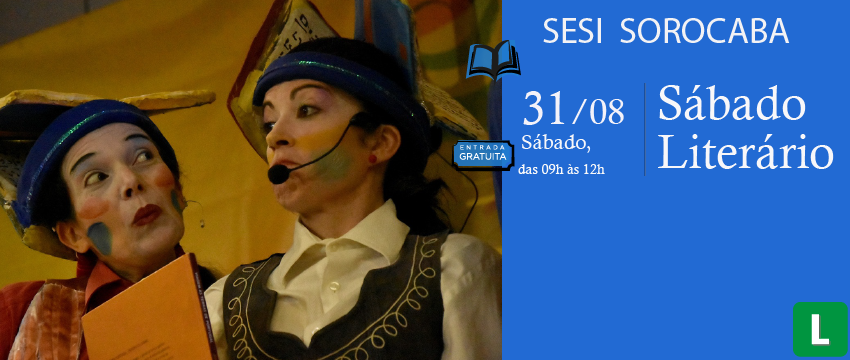 Sábado Literário no SESI de Sorocaba