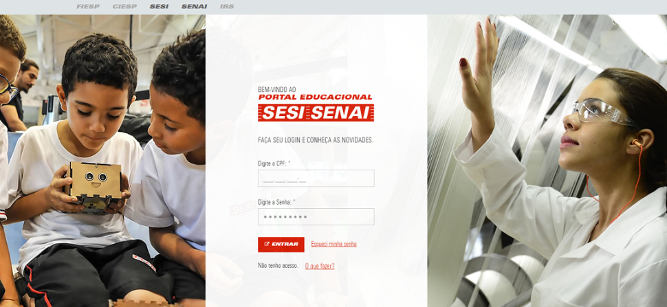 Acesso ao e-mail educacional