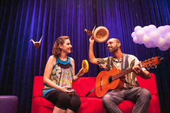 SESI recebe espetáculo “Brincando Música”, com grupo Taquitá