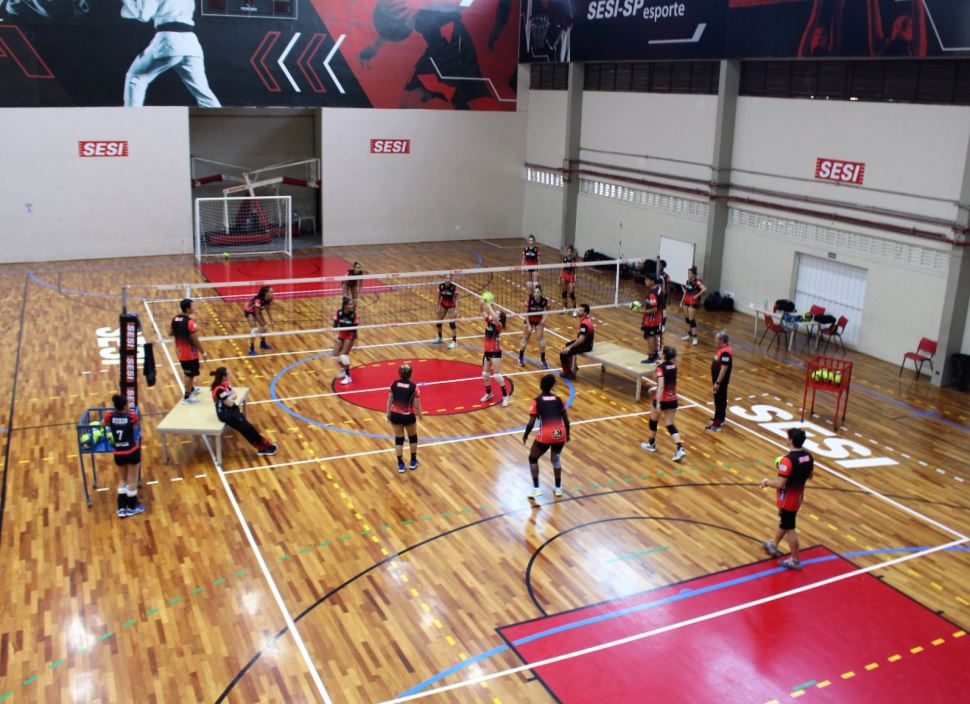 Sesi Sorocaba promove seletiva para Treinamento Esportivo de Vôlei 